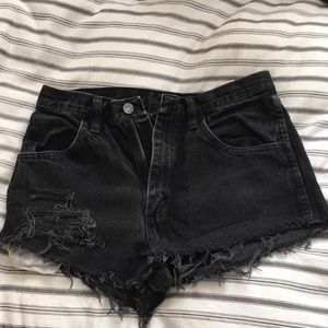 Rustler Vintage High Waisted Jean Shorts